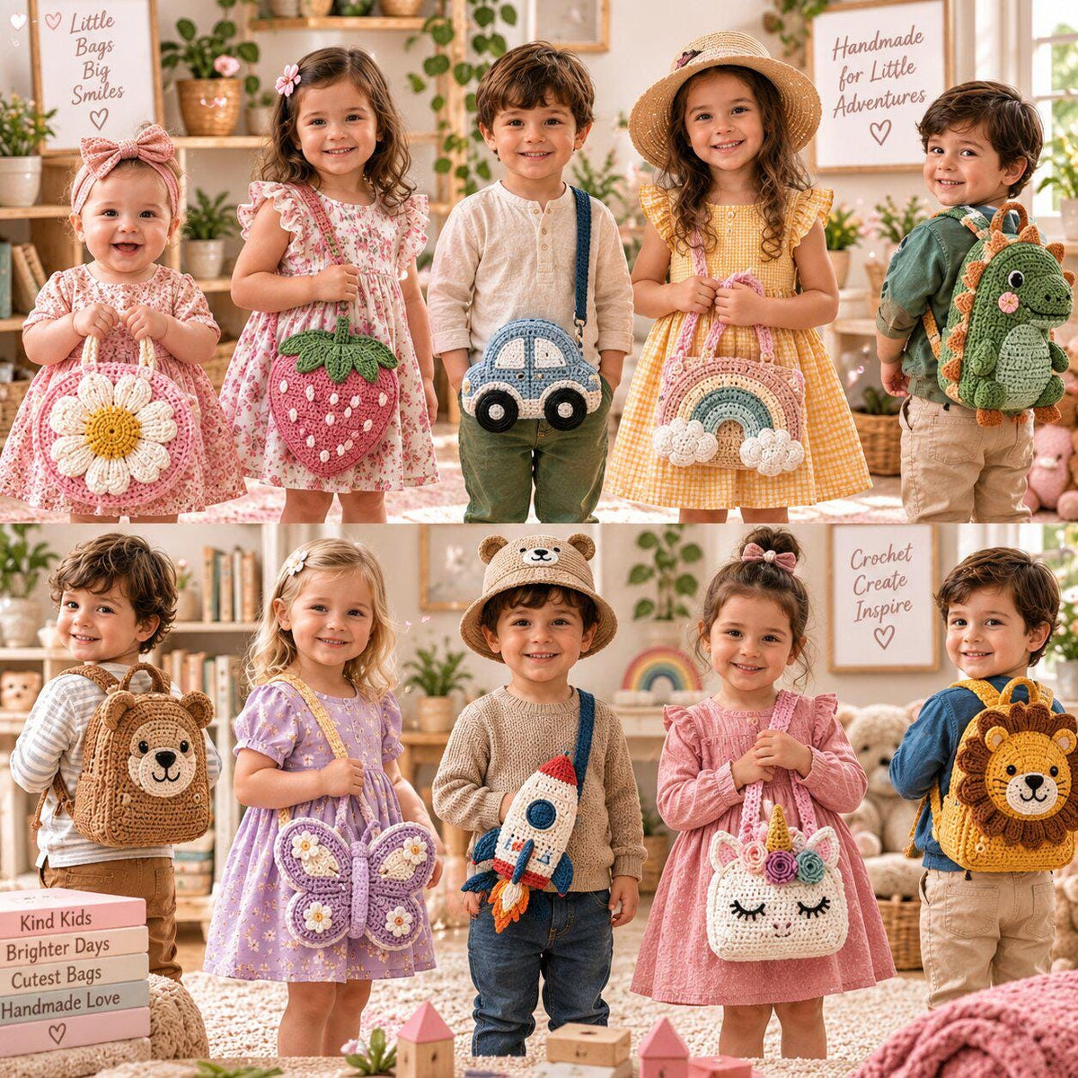 Over 500 crochet bag patterns | PDF patterns for tote bags, handbags and backpacks