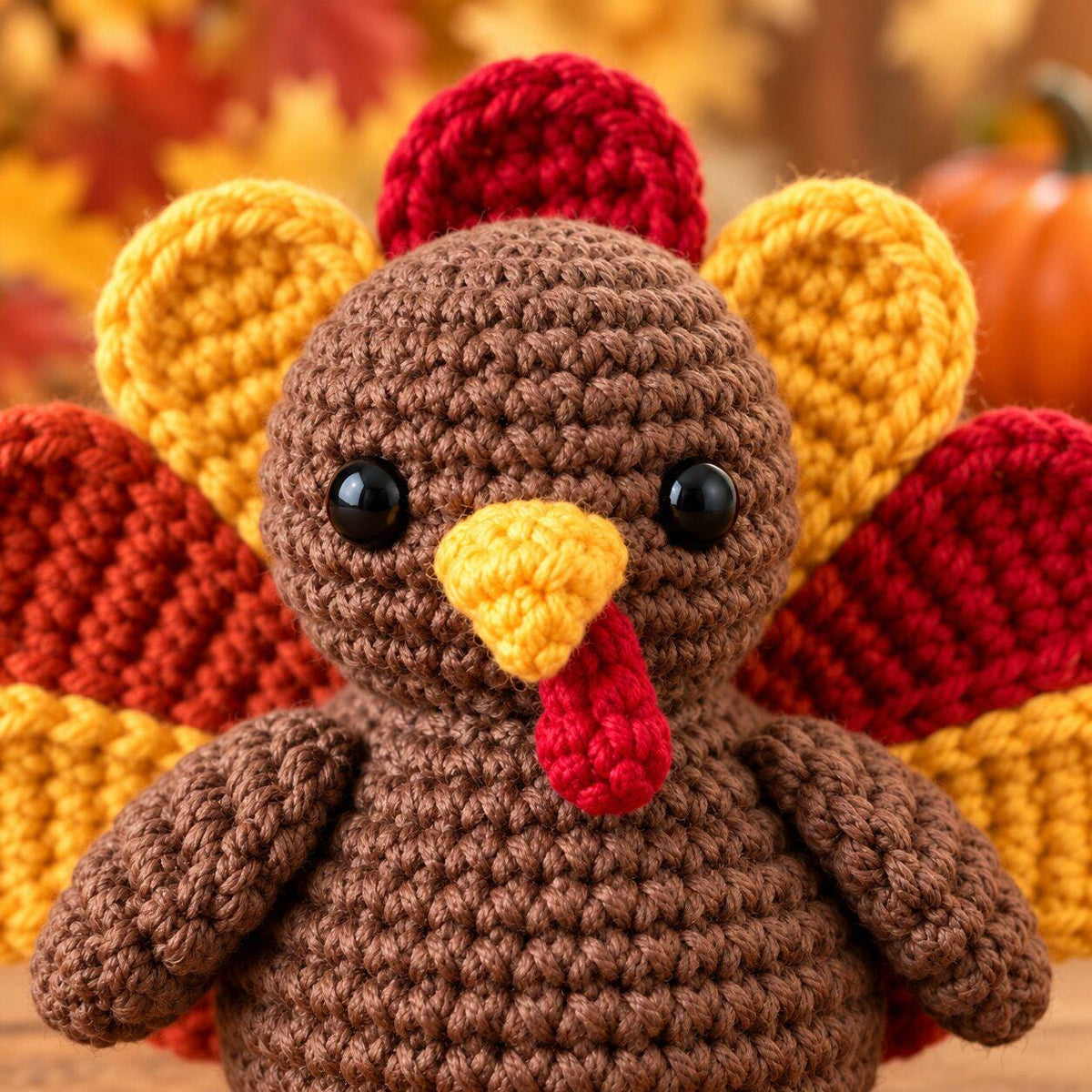 Crochet Baby Turkey Pattern PDF: Thanksgiving Amigurumi